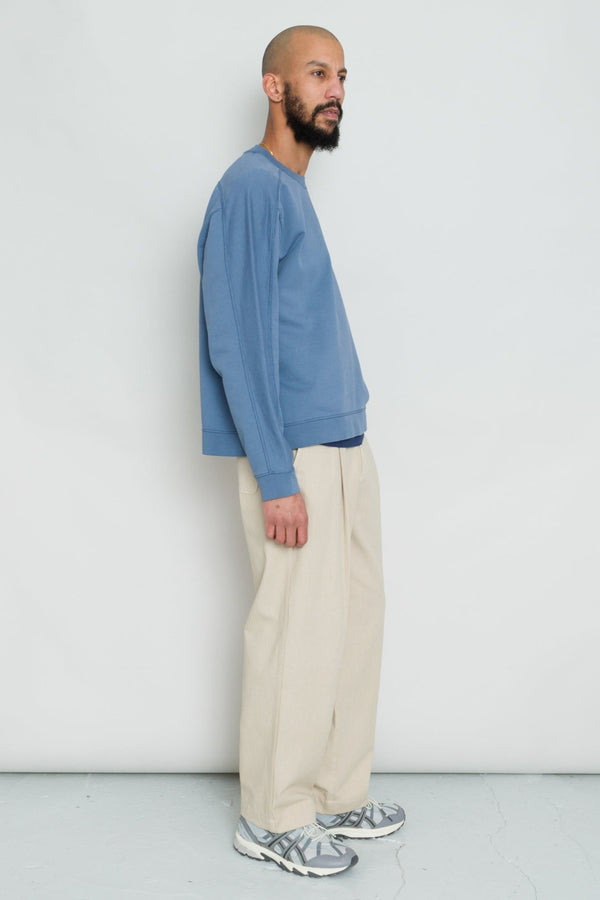 Folk Prism Sweat - Soft Blue