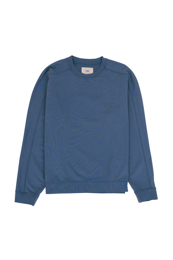 folk Prism Sweat - Soft Blue