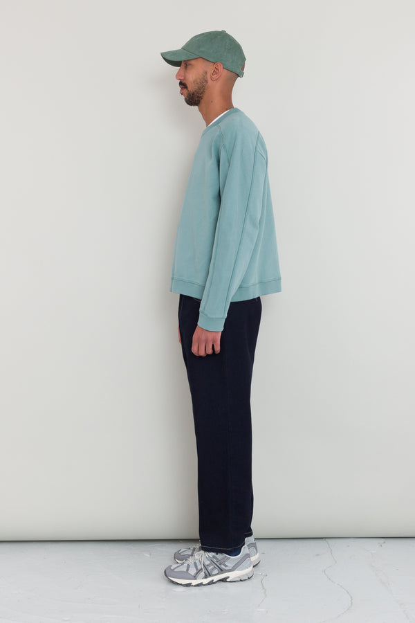 Folk Prism Sweat - Spruce Green