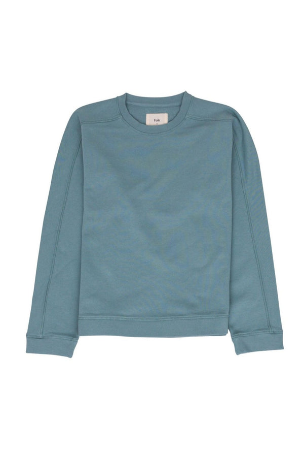 folk Prism Sweat - Spruce Green
