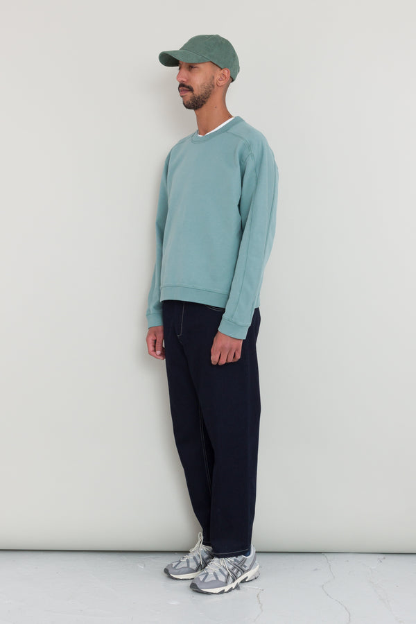 Folk Prism Sweat - Spruce Green