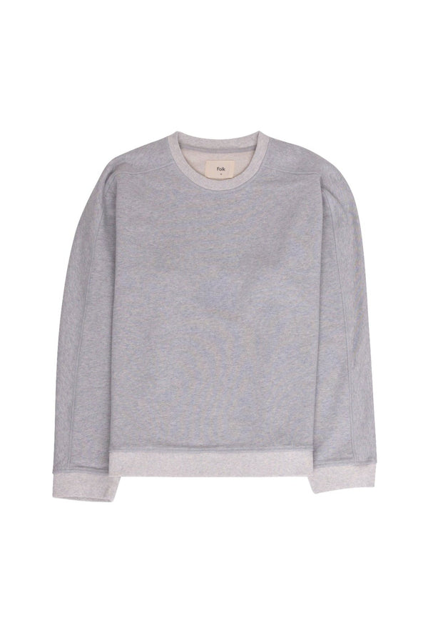 folk Prism Sweat - Vintage Greige Melange
