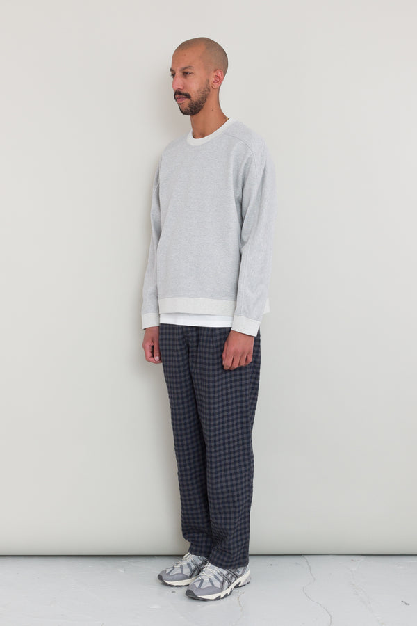 Folk Prism Sweat - Vintage Greige Melange