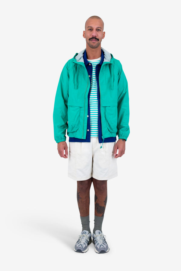 Folk Prism Zip Thru - Tropical Green