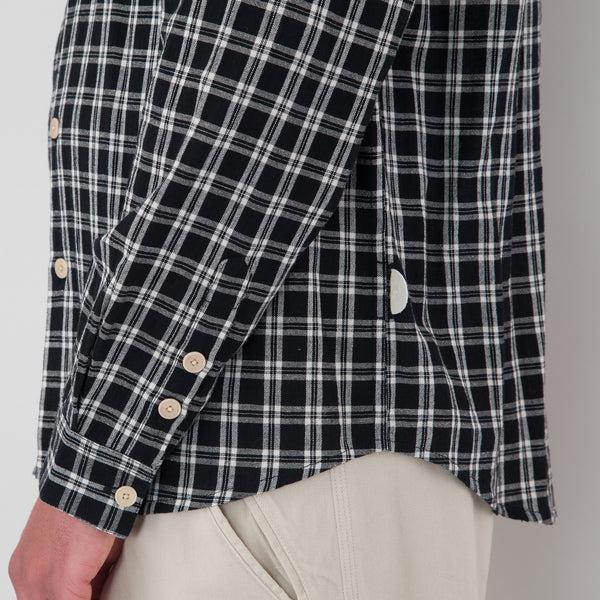 Folk Relaxed Fit Shirt - Black Check