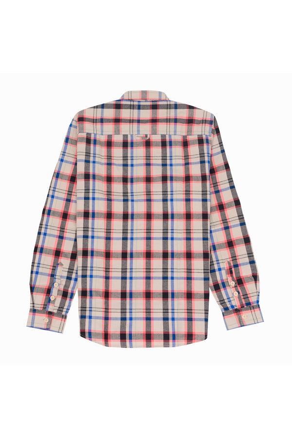Folk Relaxed Fit Shirt - Ecru Multi Check