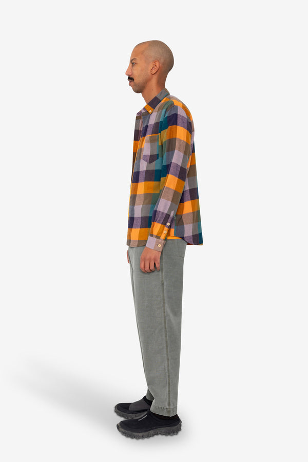 Folk Relaxed Fit Shirt - Pumpkin Mix