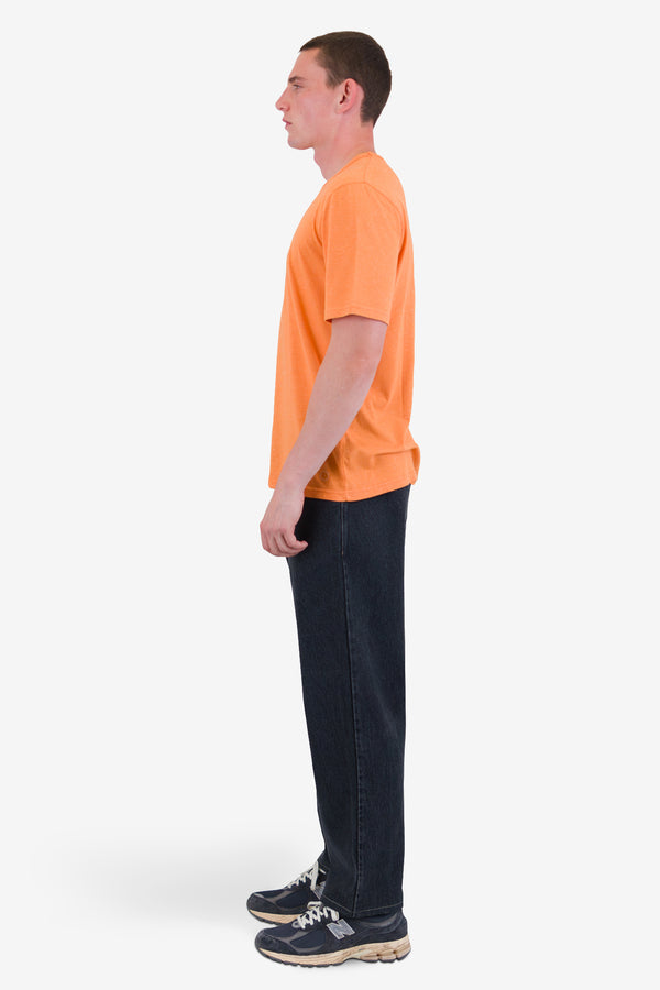 Folk Relaxed Nep T-Shirt - Orange
