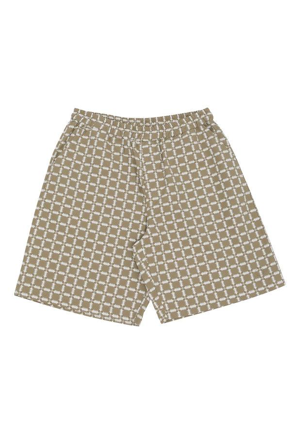 folk Relaxed Short - Sage Tapestry