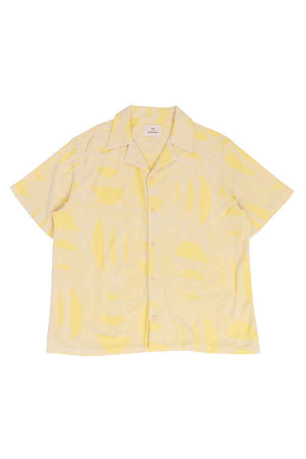 folk Relaxed Soft Collar Shirt - Yellow Sun DP