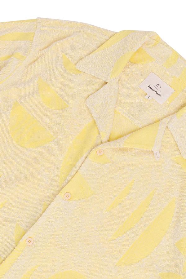 Folk Relaxed Soft Collar Shirt - Yellow Sun DP
