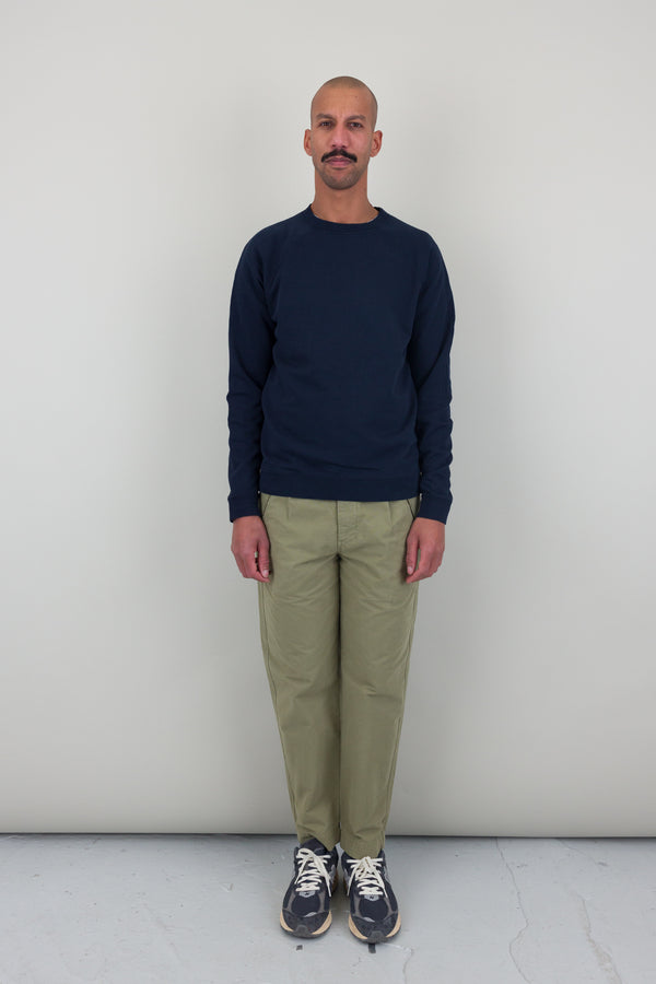 Folk Rivet Sweat - Navy