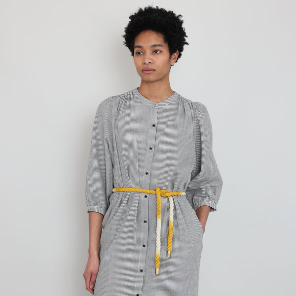 Folk Sessun - Mercadal Dress - Whiblack