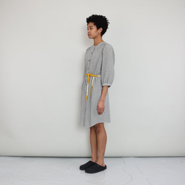 Folk Sessun - Mercadal Dress - Whiblack