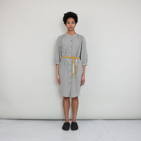 folk Sessun - Mercadal Dress - Whiblack