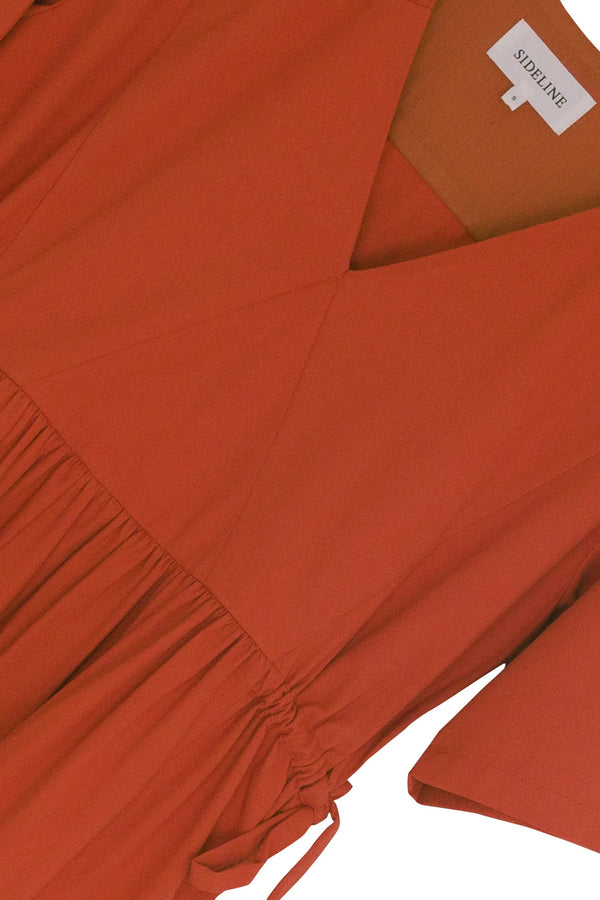 Folk Sideline - Bronte Dress - Red