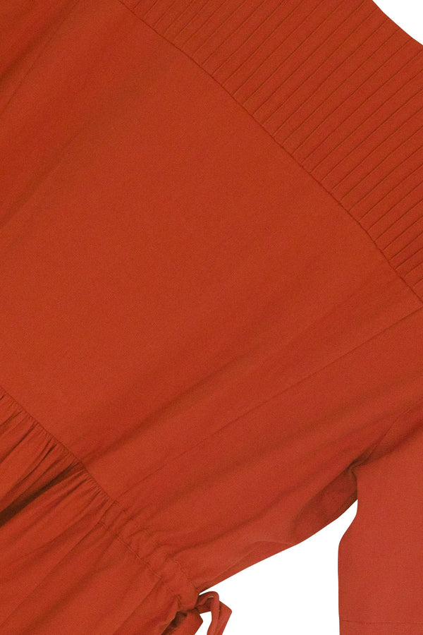 Folk Sideline - Bronte Dress - Red