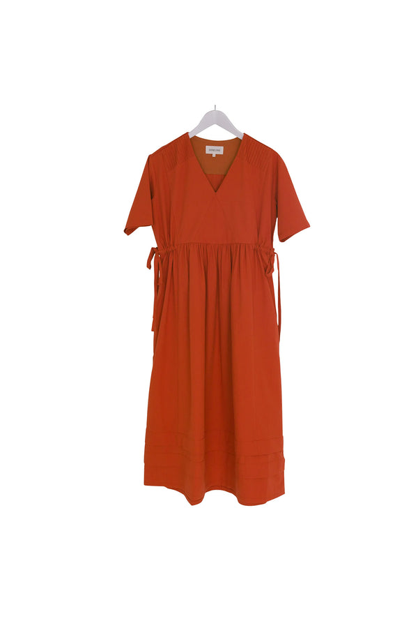 folk Sideline - Bronte Dress - Red
