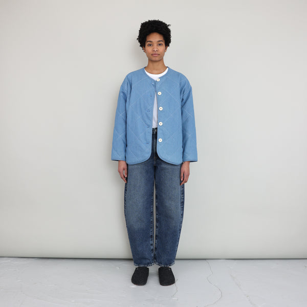 folk SIDELINE - Lola Jacket - Light Denim