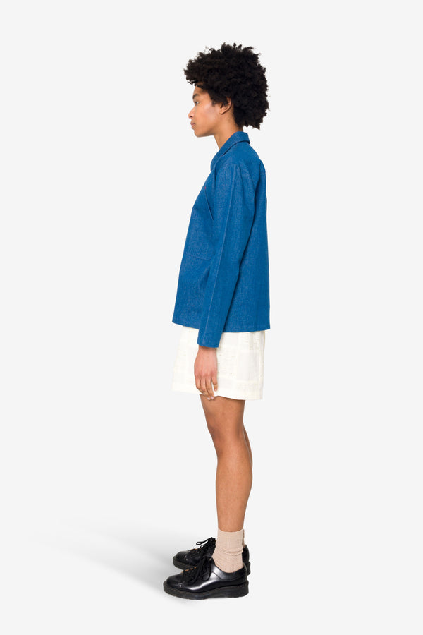 Folk Sideline - Sunny Shirt - Indigo