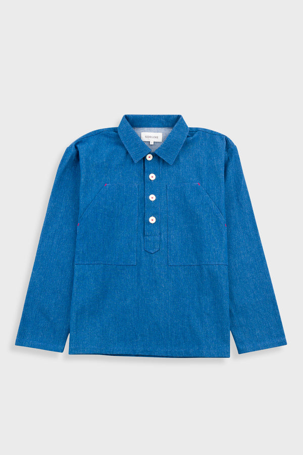 folk Sideline - Sunny Shirt - Indigo