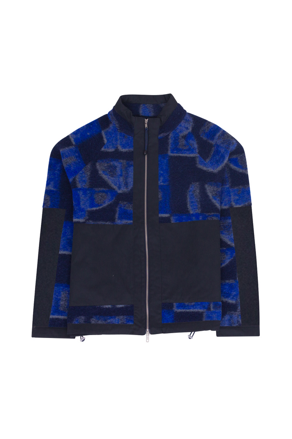 folk Signal Fleece - Blue Multi KG
