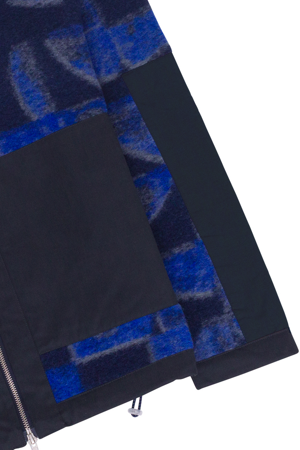 Folk Signal Fleece - Blue Multi KG