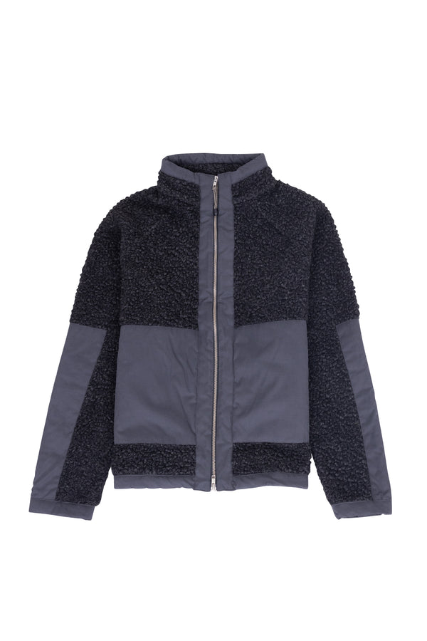 folk Signal Fleece - Charcoal Curly Wool