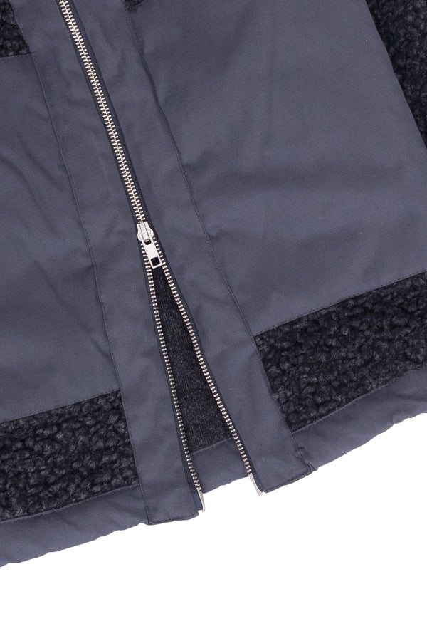 Folk Signal Fleece - Charcoal Curly Wool