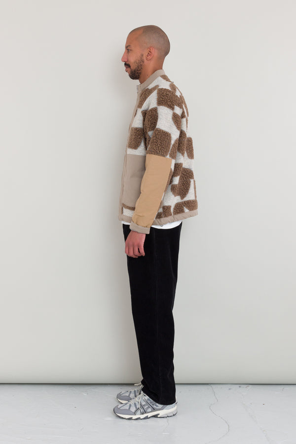 Folk Signal Fleece - Tile Jacquard KG