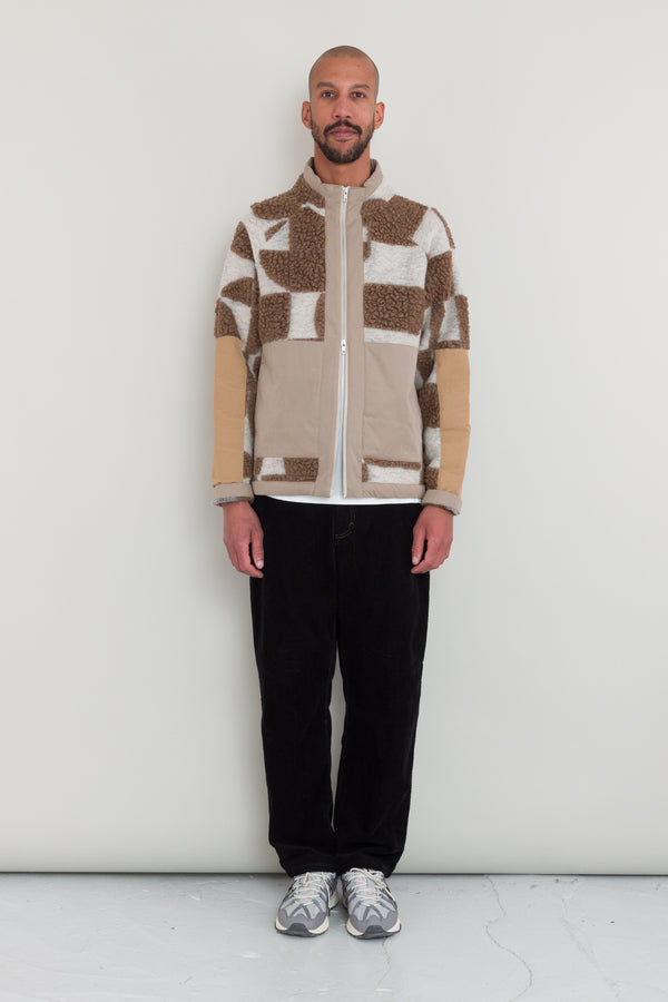 Folk Signal Fleece - Tile Jacquard KG