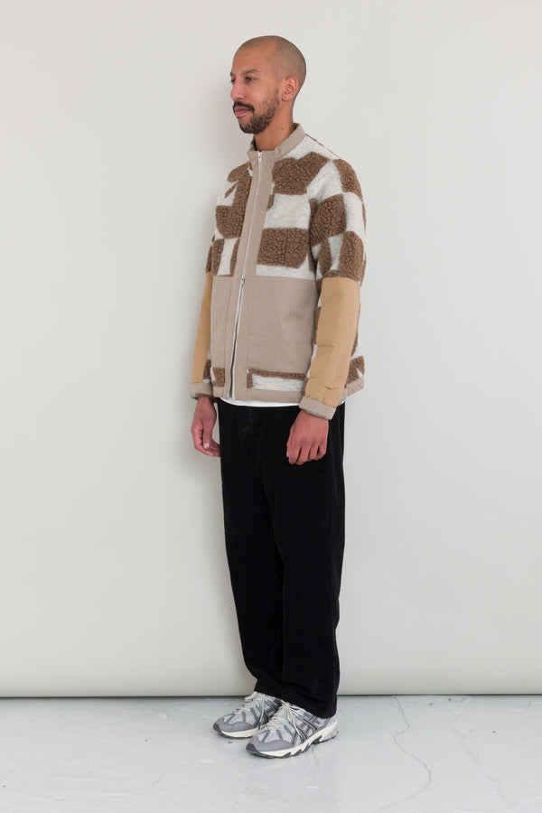 Folk Signal Fleece - Tile Jacquard KG
