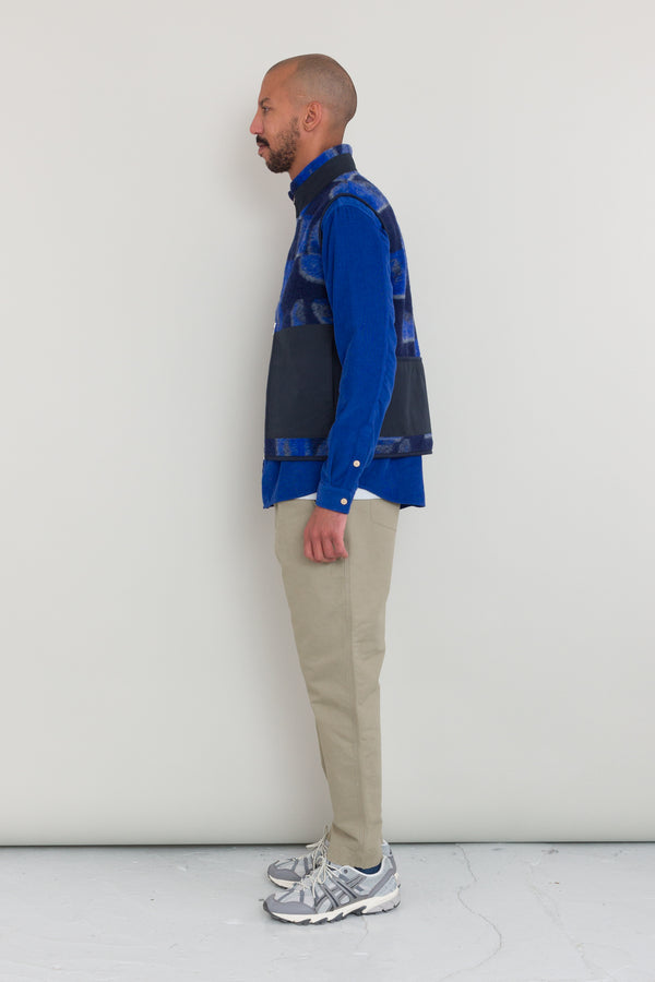 Folk Signal Gilet - Blue Multi KG