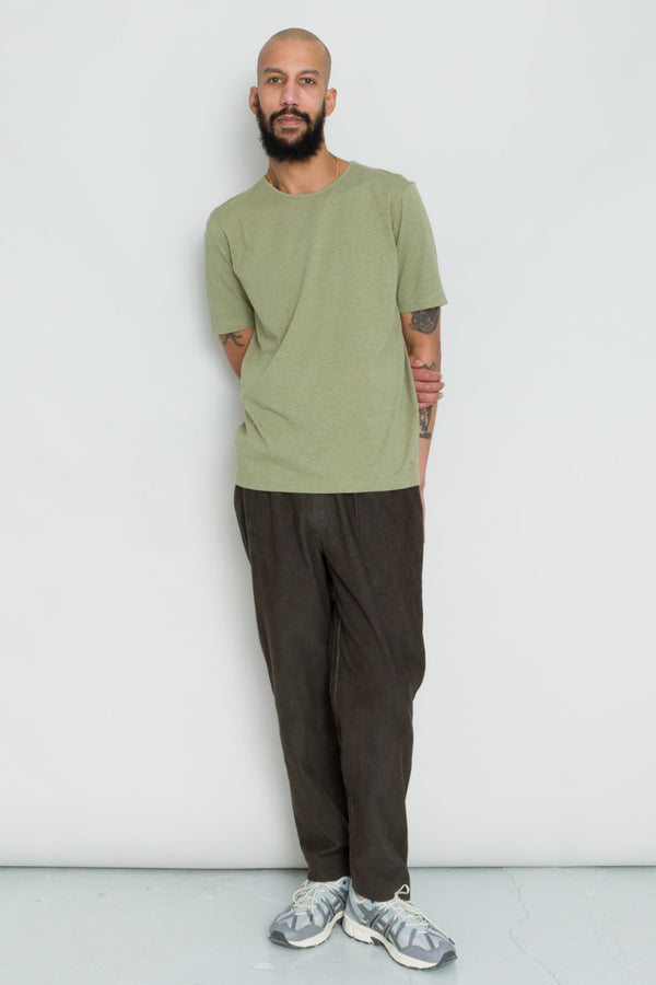 Folk Signal Pant - Black Olive Cord