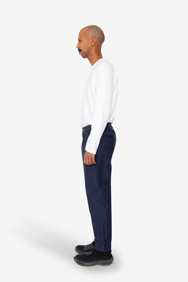 Folk Signal Pant - Soft Blue Slub