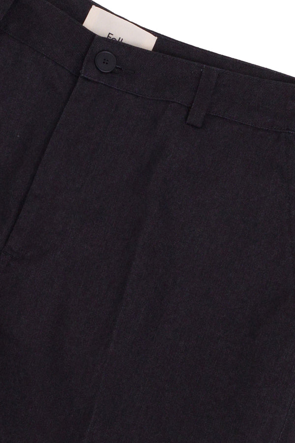 Folk Slim Leg Trouser - Black
