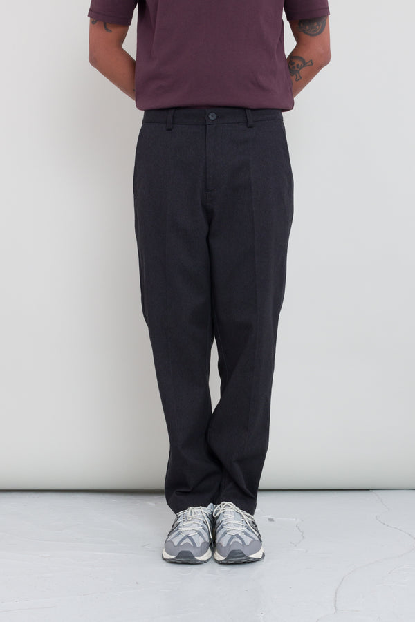 Folk Slim Leg Trouser - Black