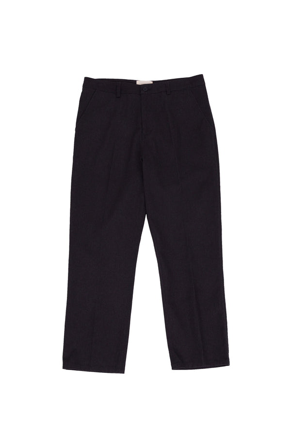 folk Slim Leg Trouser - Black