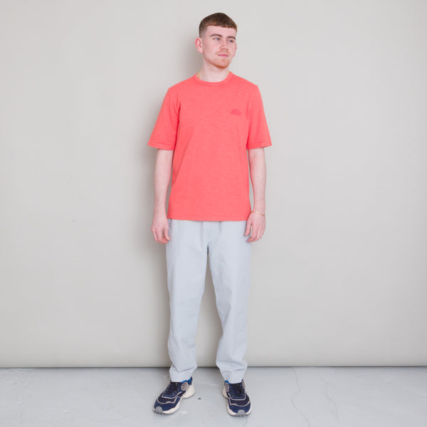 Folk Slub T-Shirt - Coral