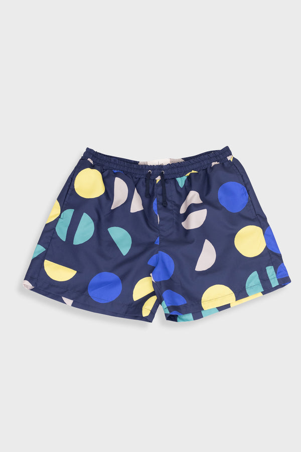 folk Swimshort - Circle Print