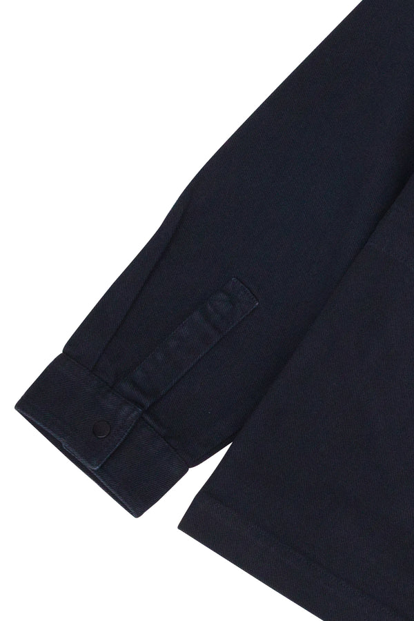 Folk Twill Assembly Jacket - Soft Black