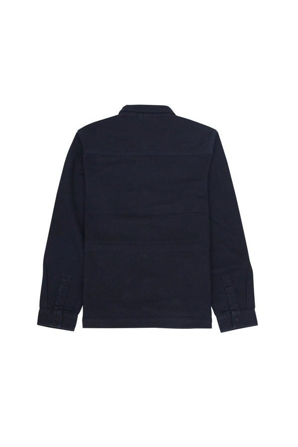 Folk Twill Assembly Jacket - Soft Black