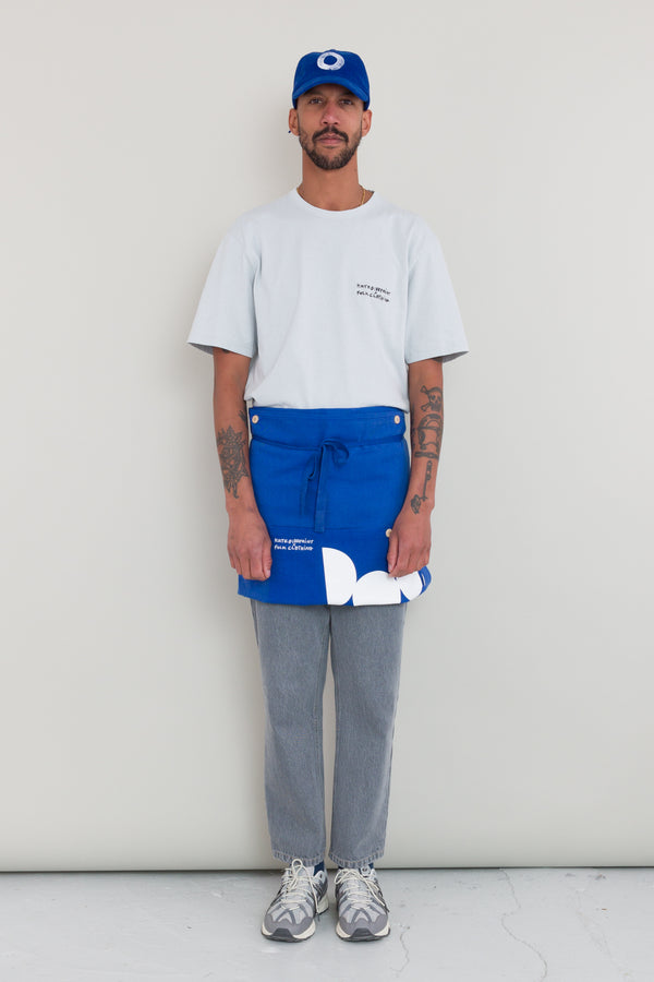 Folk Utility Apron - Bright Blue KG