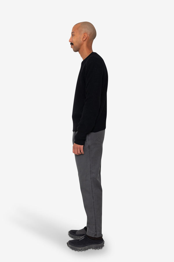 Folk Waffle Crew - Black