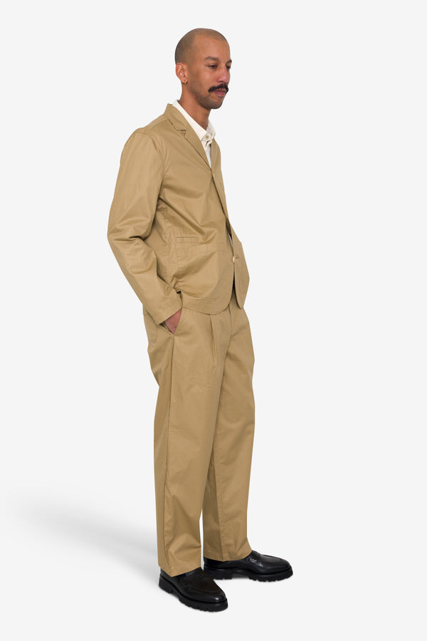 Folk Wide Fit Blazer - Sand