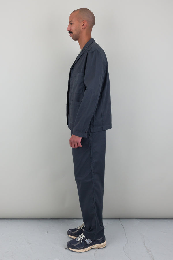 Folk Wide Fit Blazer - Slate Twill