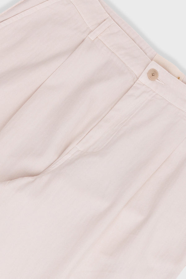 Folk Wide Fit Trouser - Pumice Herringbone