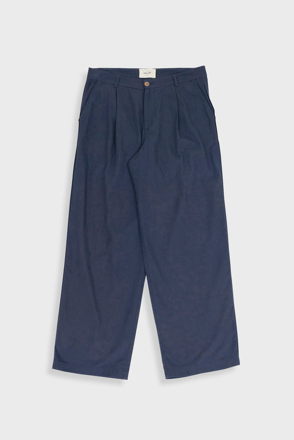 folk Wide Fit Trouser - Slate
