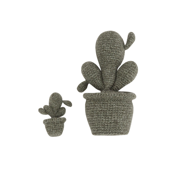 folk Xenia Telunts - Knitted Plant - Small - Sage