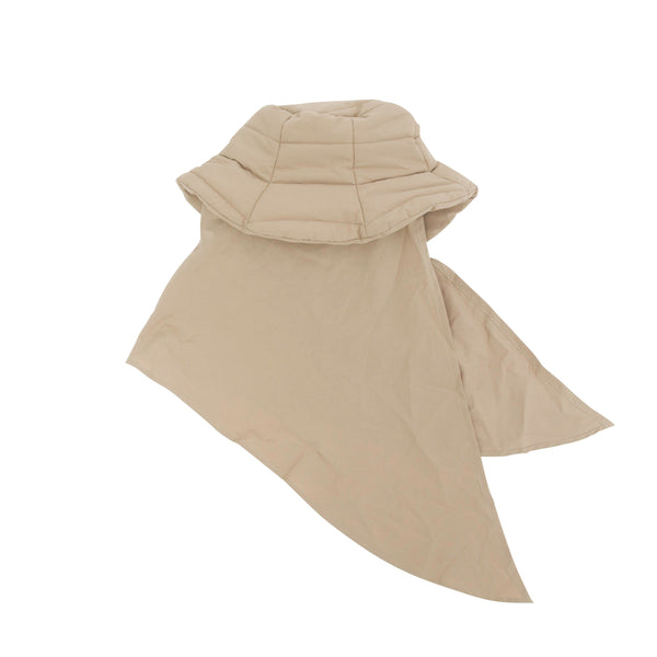 folk Xenia Telunts - The Snug Scarf Bucket Hat - Beige